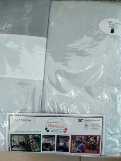 COMPLETO LENZUOLA FLANELLA 1P TEPORE HAPPIDEA - immagine 25