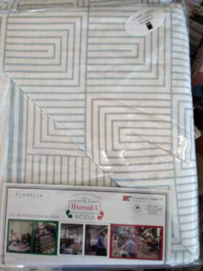 COMPLETO LENZUOLA FLANELLA 1P TEPORE HAPPIDEA - immagine 12