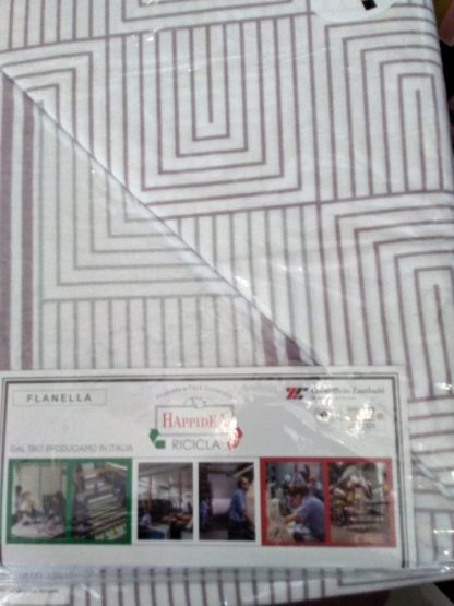 COMPLETO LENZUOLA FLANELLA 1P TEPORE HAPPIDEA - immagine 13