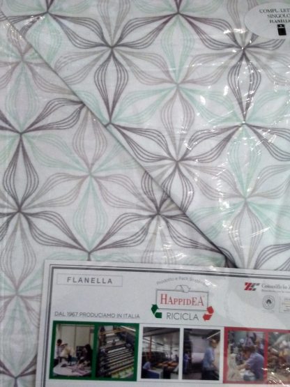 COMPLETO LENZUOLA FLANELLA 1P TEPORE HAPPIDEA - immagine 14