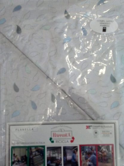 COMPLETO LENZUOLA FLANELLA 1P TEPORE HAPPIDEA - immagine 17