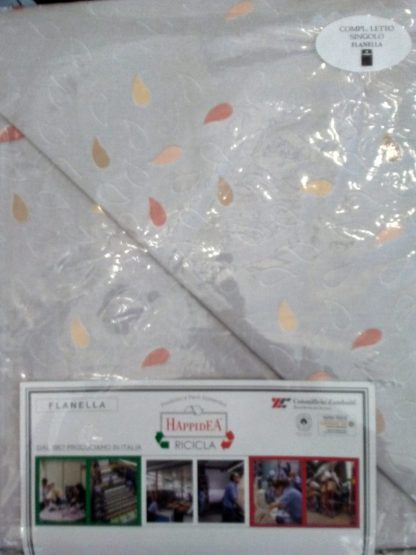 COMPLETO LENZUOLA FLANELLA 1P TEPORE HAPPIDEA - immagine 19
