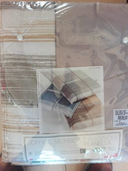 COMPLETO LENZUOLA FLANELLA 1P1/2 TEPORE HAPPIDEA - immagine 15
