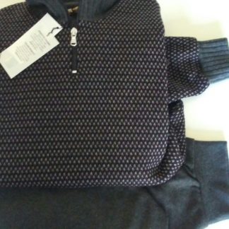 PIGIAMA PUNTO MILANO LUPETTO ZIP 3814 PARIDE