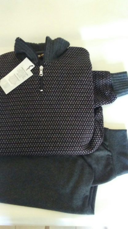 PIGIAMA PUNTO MILANO LUPETTO ZIP 3814 PARIDE
