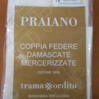 COPPIA FEDERE DAMASC. C/ZIP PRAIANO