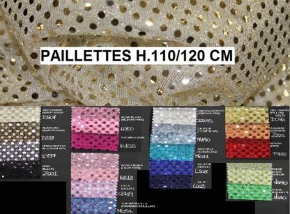 PAILLETTES CM. 100 POIS VARI