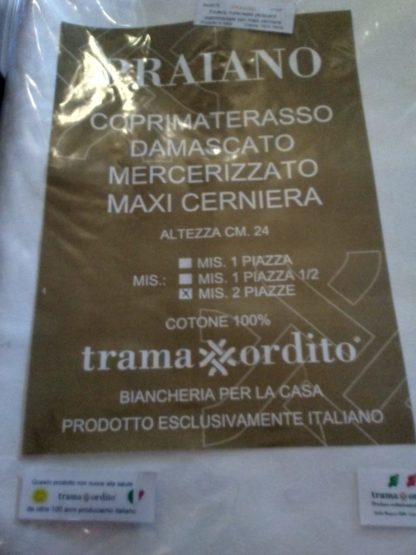 COPRIMAT. DAMASC. 2P C/ZIP PRAIANO