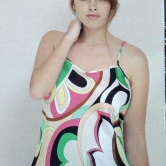 TOP RASO SATIN FANTASIA SPALLINA 33646