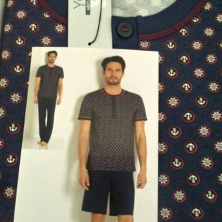 PIGIAMA COT. U 3PEZZI MM SERAF. 73703
