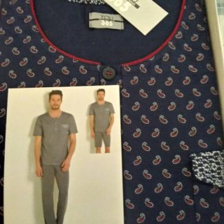 PIGIAMA COT. U 3PEZZI MM SERAF. 73909