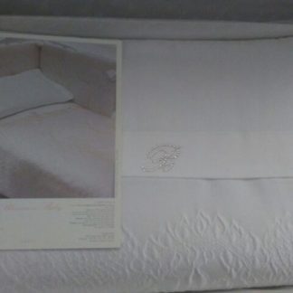 COORD. QUILT SFILAB. C/SOTTO+FEDERA CAMEO col. perla