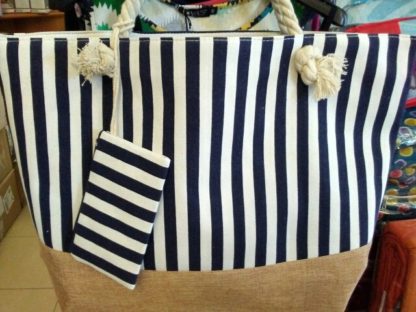 BORSA MARE RIGHE LUX