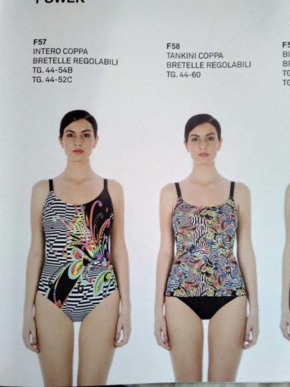 TANKINI COPPA S/FERR. SLIP MEDIO F58