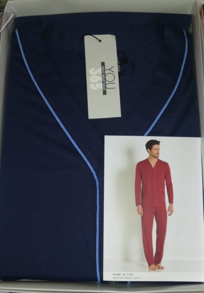 PIGIAMA COT. U ML APERTO 71239