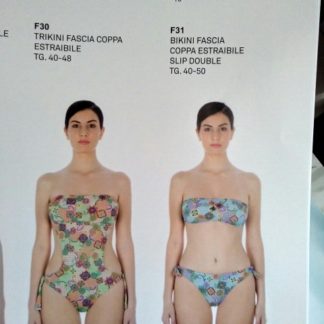 BIKINI FASCIA COPPA S/FERR. SLIP DOUBLE ALLAC. F31
