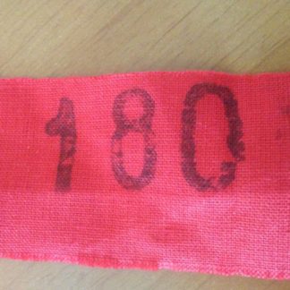 TELA PURO LINO CM. 180 306 ROSSO BELLORA