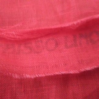 BISSO PURO LINO CM. 180 GIORI 578 ROSSO