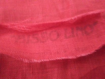 BISSO PURO LINO CM. 180 GIORI 578 ROSSO