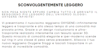 REGG. PREFOR. SENZA FERR. OXYGENE INFINITE SOFT BRA - immagine 2