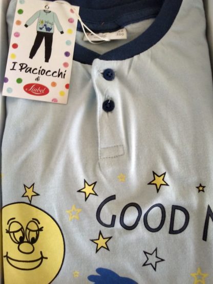 PIGIAMA COT. BIMBA/O LUNGO I PACIOCCHI PGE2 PRE2 L3S L4S - immagine 2