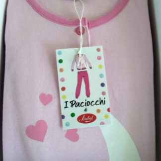PIGIAMA COT. BIMBA/O LUNGO I PACIOCCHI PGE2 PRE2 L3S L4S