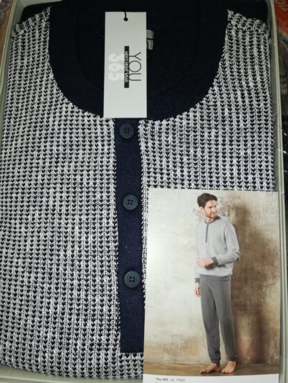 PIGIAMA JACQUARD U SERAF. ML 77923