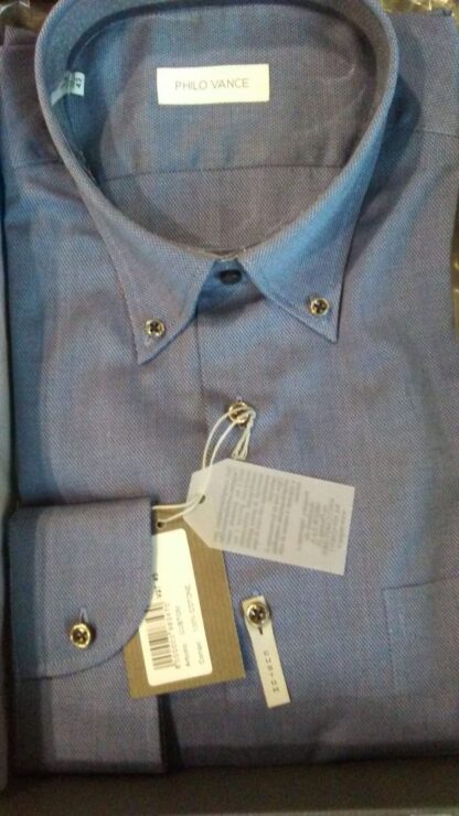 CAMICIA P/COTONE OXFORD TU ML C/BOTT. CUSTOM 036E 080E - immagine 2