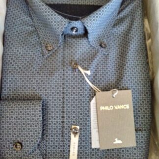 CAMICIA COT. STRETCH FANT. ML C/BOTT. CUSTOM 080E