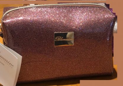 POCHETTE 20x12 GLITTER ROSA GOLD BLUMARINE
