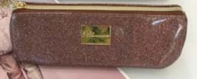 POCHETTE 20x08 GLITTER ROSA GOLD BLUMARINE