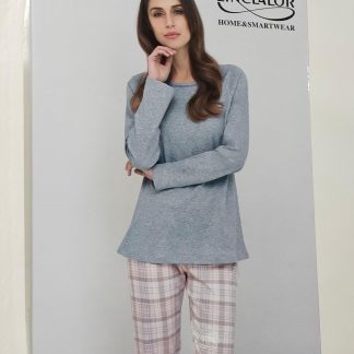 PIGIAMA COT. CALDO GIROCOLLO 92688
