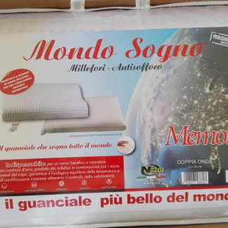 GUANCIALE MEMORY FODERA JERSEY ZIP