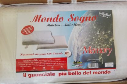 GUANCIALE MEMORY FODERA JERSEY ZIP
