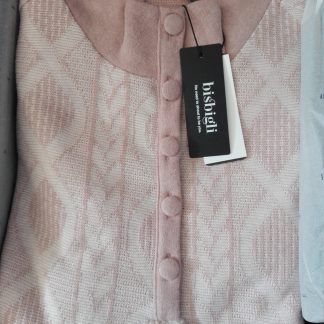 PIGIAMA JACQUARD SERAFINO COLLO ALTO 77689
