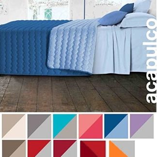 QUILT MICROF. T.U. BICOLOR 1P ACAPULCO
