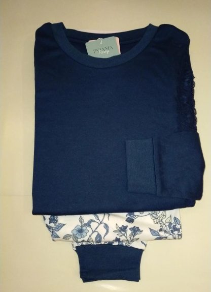 PIGIAMA COT. CALDO GIROC. C/GIACCA N12503 N12523 N12603 - immagine 4
