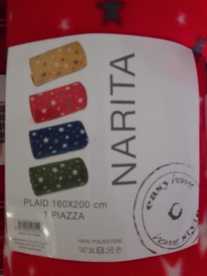 COPERTA PILE 160x200 STELLINE NARITA