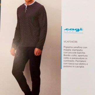 PIGIAMA COT. U SERAF. LUNGO 4336