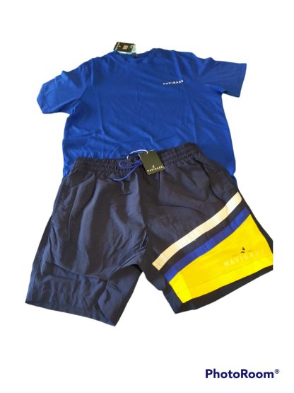 BOXER MARE + T SHIRT NAVIGARE 298901 298903 298904 298905 - immagine 2