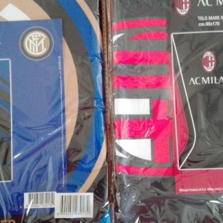 TELO MARE MICROFIBRA 90x170 INTER MILAN