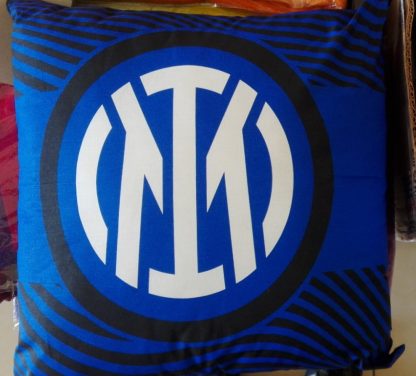 CUSCINO P/COT. 40x40 JUVE INTER MILAN - immagine 4