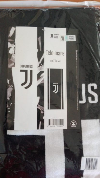 TELO MARE SPUGNA 70x140 JUVE INTER - immagine 3