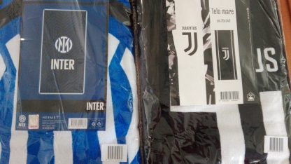 TELO MARE SPUGNA 70x140 JUVE INTER