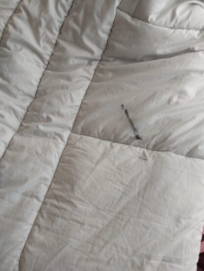 TRAPUNTA JACQUARD 2P ORTENSIA € 600,00 SCONTO 50% PER DIFETTO. COLORE PERLA - immagine 3