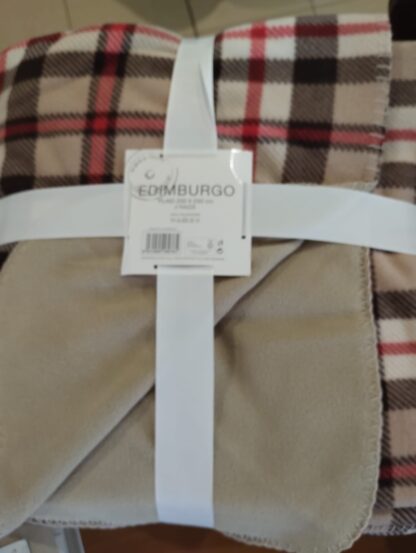 COPERTA PILE DOPPIA EDIMBURGO - immagine 2