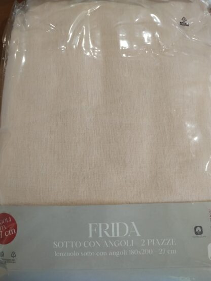 LENZUOLO FLANELLA 2P C/ANG. FRIDA - immagine 5