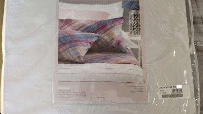 COMPLETO LENZUOLA P/COTONE STAMP. MADRAS