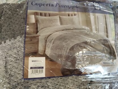 COPERTA PILE TRAPUNTATA PINEAPPLE - immagine 3