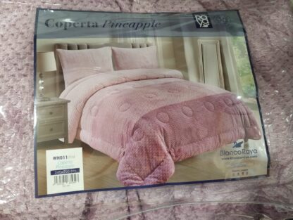 COPERTA PILE TRAPUNTATA PINEAPPLE